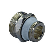 Uponor RC ниппель переходной латунь 1/2НР-3/4НР Евроконус, артикул 1013906