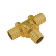 Тройник KAN-therm редукционный Push 18х2,5/12х2/18х2,5 латунный, артикул 9013.620
