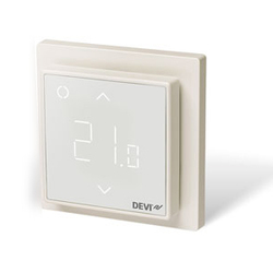 Терморегулятор DEVI DEVIreg™ Smart интеллектуальный с Wi-Fi, белый, 16А (140F1141)