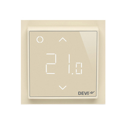 Терморегулятор DEVI DEVIreg™ Smart интеллектуальный с Wi-Fi, бежевый, 16А (140F1142)