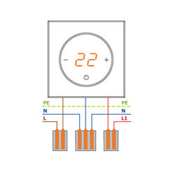 Датчик температуры DeLUMO для терморегулятора