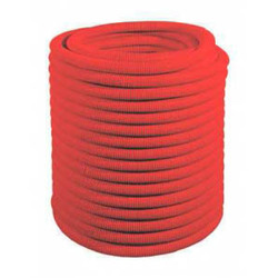 Труба KAN-therm защитная гофрированная (пешель) красная, 25-26 (1бухта-50м) 1700049030